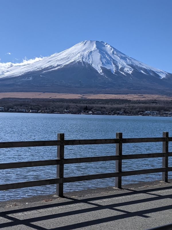 富士山に吹く風